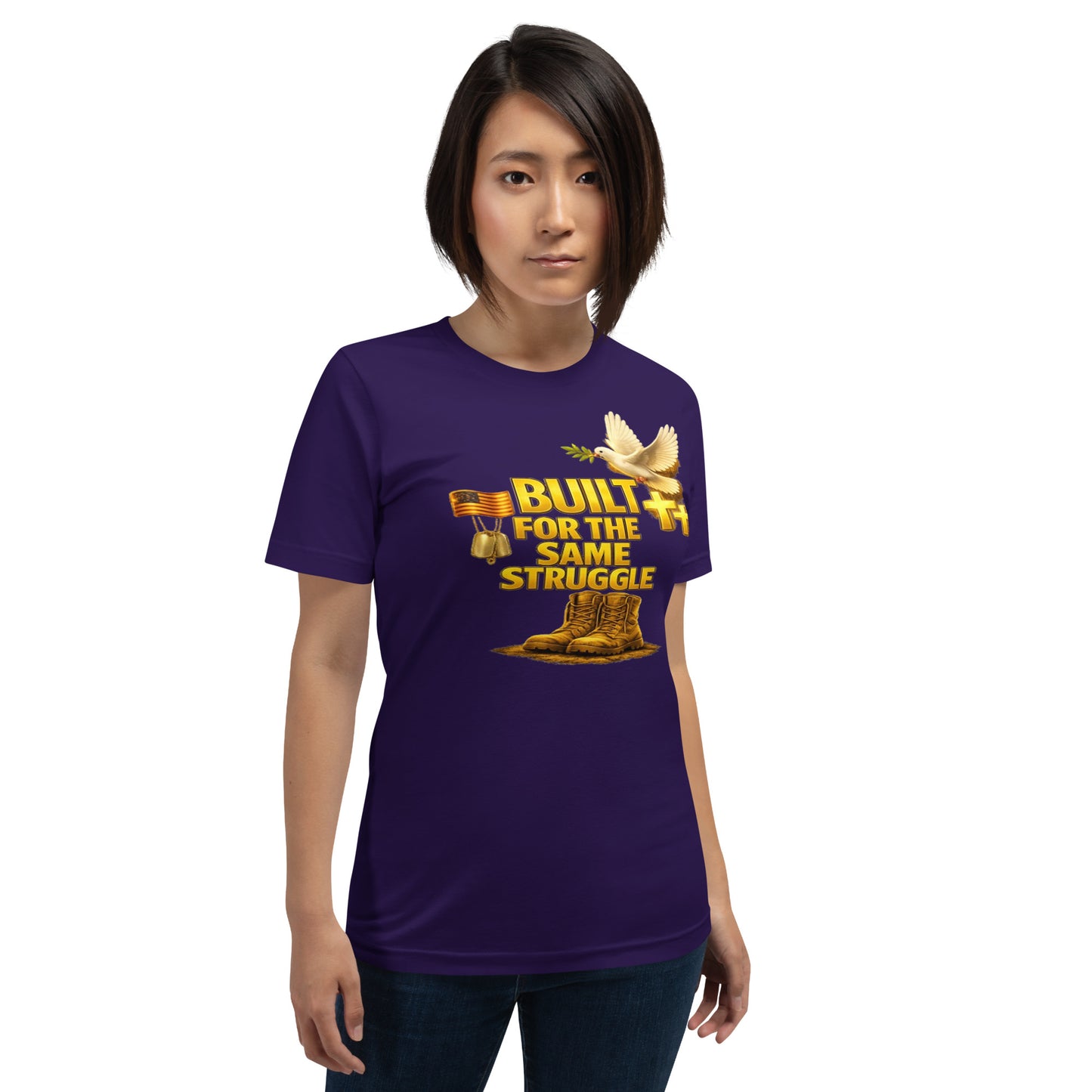 Faith to Freedom Christian Military T-Shirt | Faith-Based Apparel