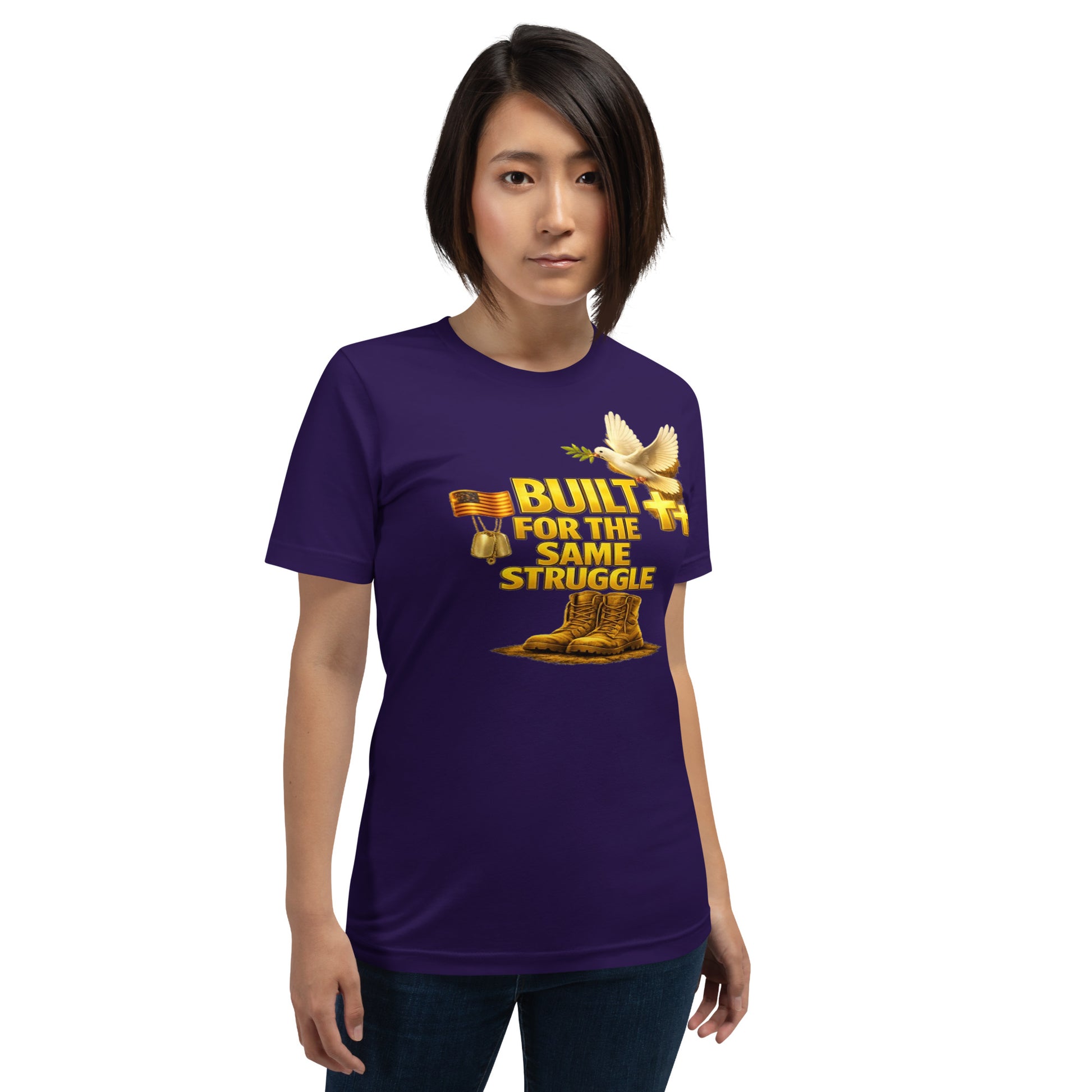 Faith to Freedom Christian Military T-Shirt | Faith-Based Apparel
