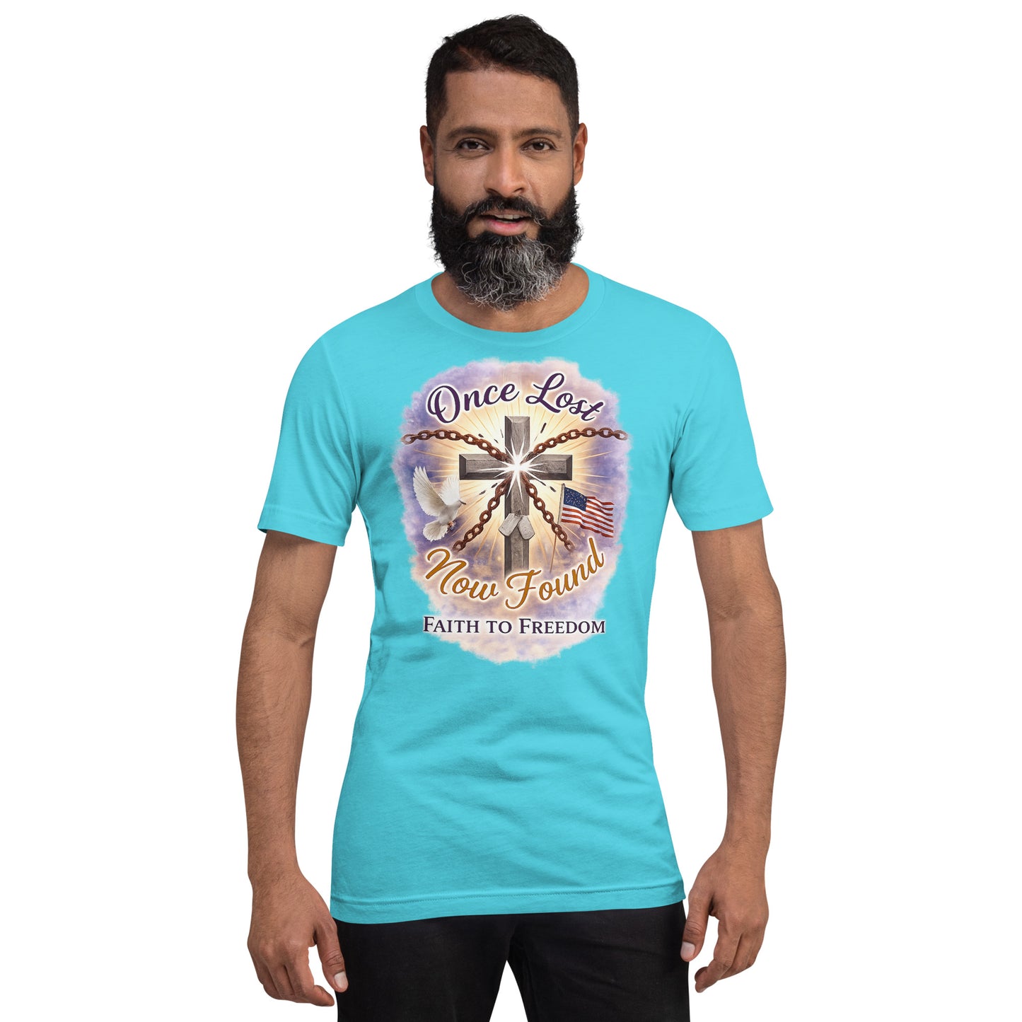 Faith to Freedom Christian Military T-Shirt | Faith-Based Apparel