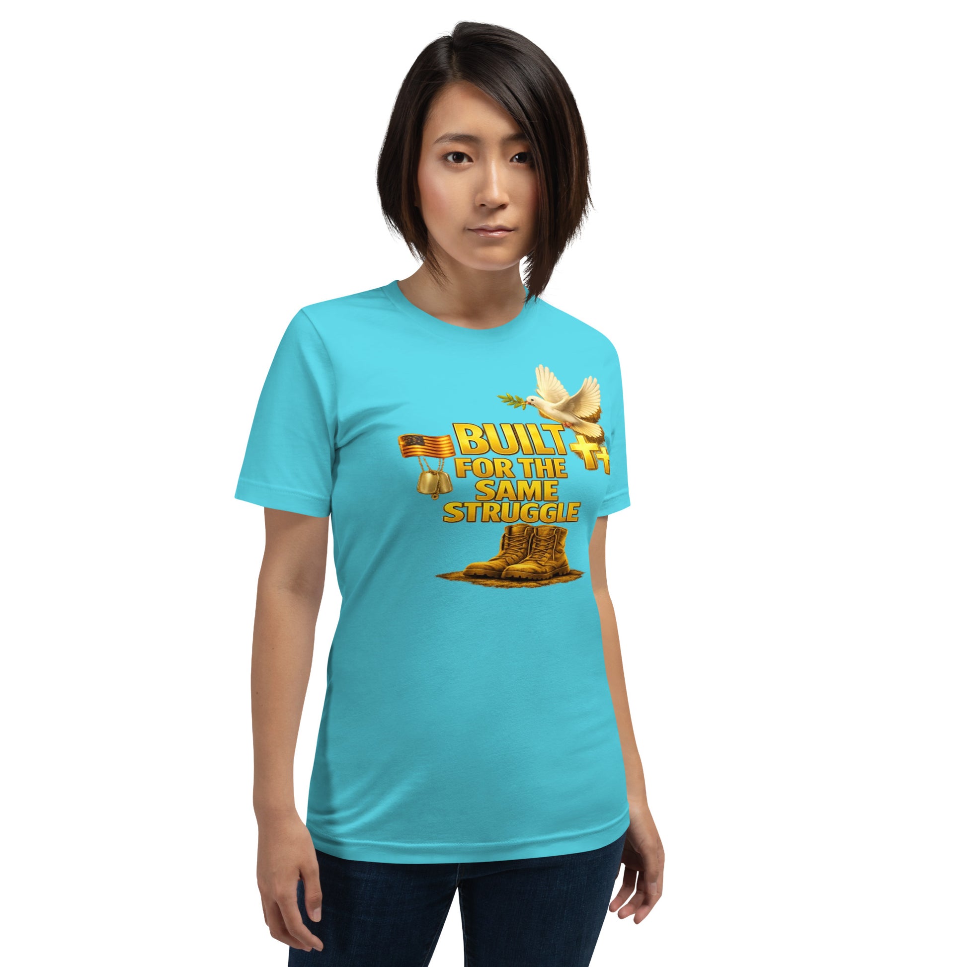 Faith to Freedom Christian Military T-Shirt | Faith-Based Apparel