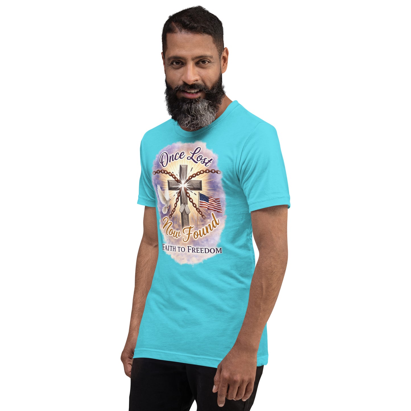 Faith to Freedom Christian Military T-Shirt | Faith-Based Apparel