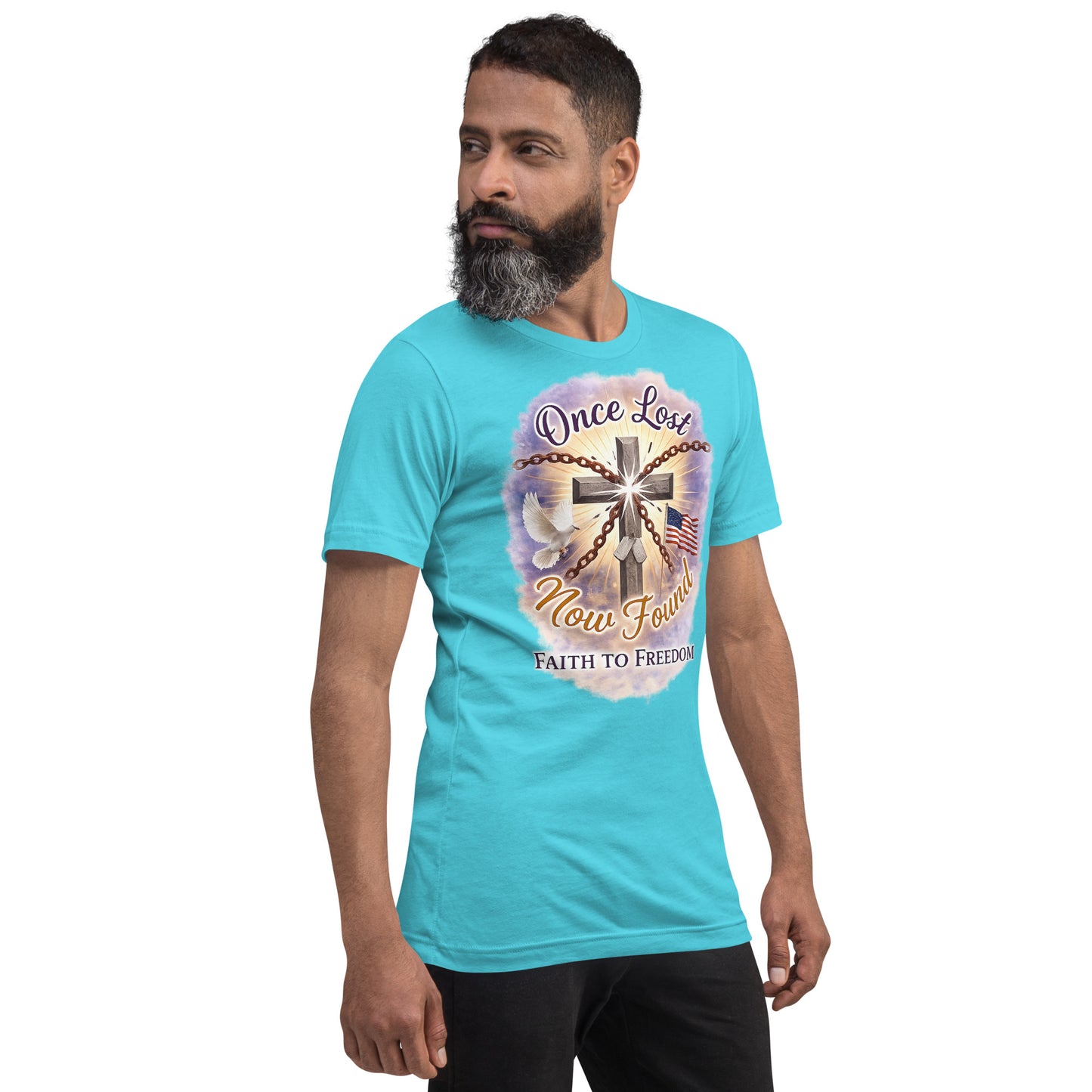 Faith to Freedom Christian Military T-Shirt | Faith-Based Apparel