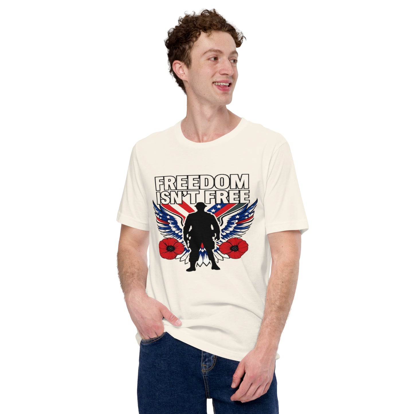 Faith to Freedom Christian Military T-Shirt | Faith-Based Apparel