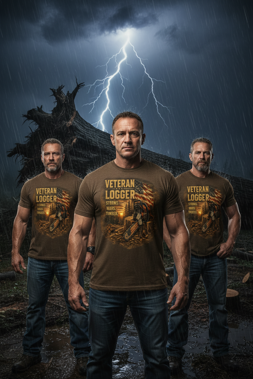 Veteran Logger Exact Match Lifestyle Mockup