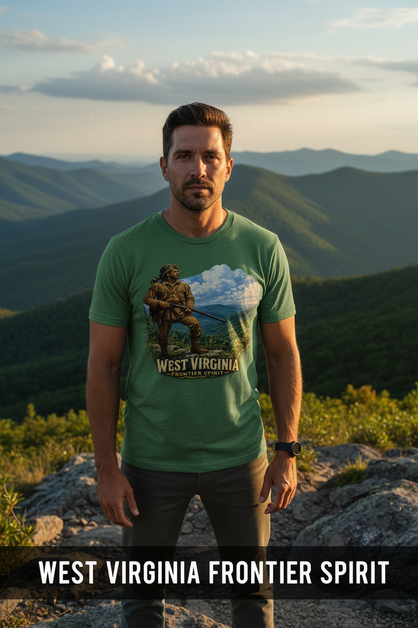 West Virginia Frontier Spirit Lifestyle Mockup