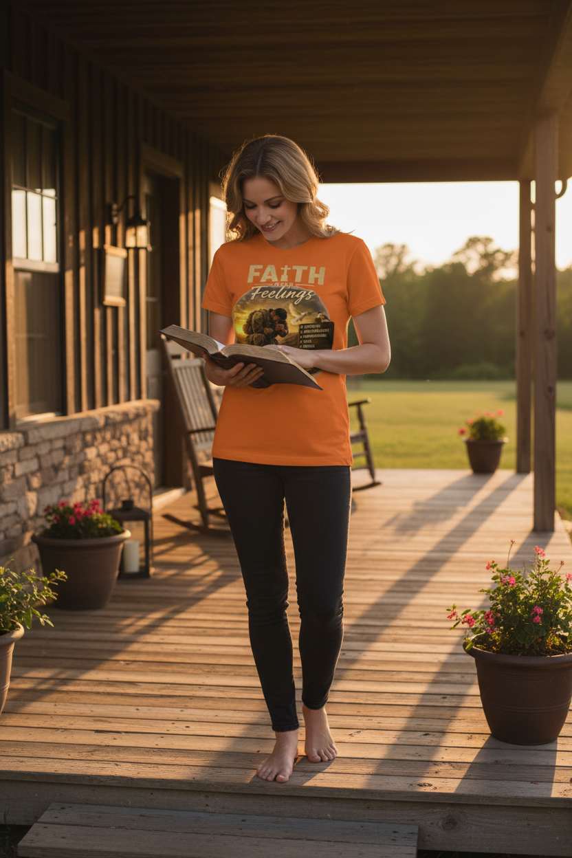 Woman Farmhouse Orange