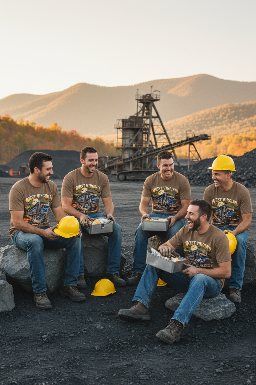 WV Halloween Coal Hauler - Workers Lunch Break