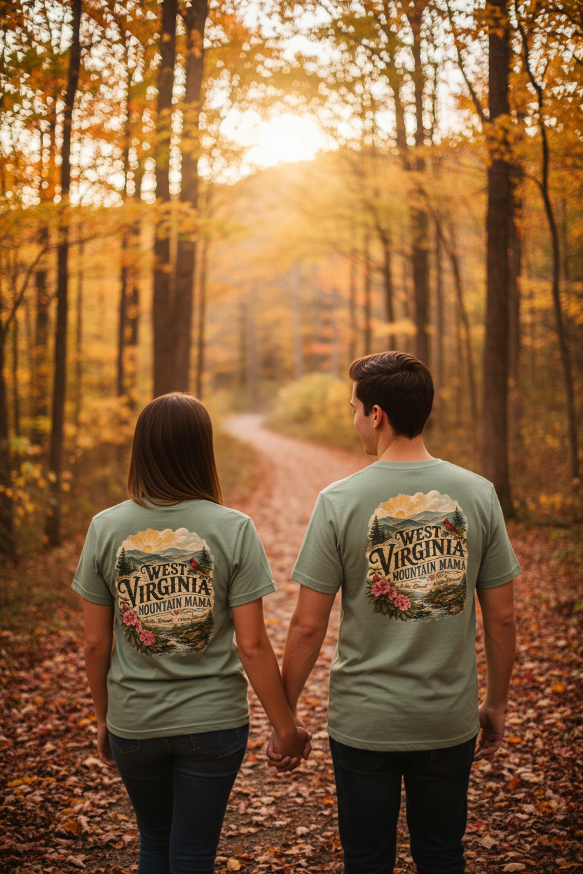WV Mountain Mama - Couple on Trail